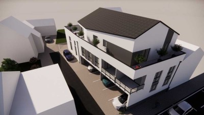 Erstbezug! Dachgeschoss-Wohnung hell und modernen! Mit Personenaufzug!