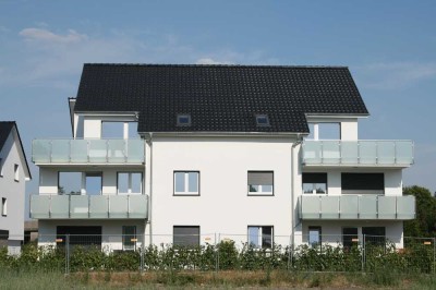 Lghgn-Schulenburg: 3,5-Zi. im Neubau mit offener Wohnküche, Balkon und Fußbodenheizung (+Garage)