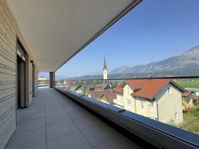 Sie suchen eine Wohnung mit Panoramablick? 4-Zi. Penthouse-Wohnung im Dorf Domizil Kirchbichl zu verkaufen