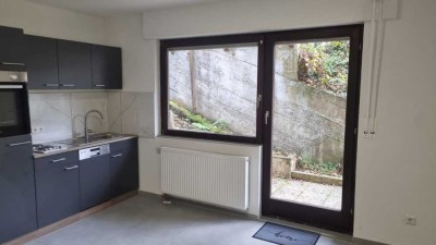 Schöne 1-Zimmer Wohnung – Erstbezug nach Komplettsanierung – große Terrasse – Bad Wildbad!