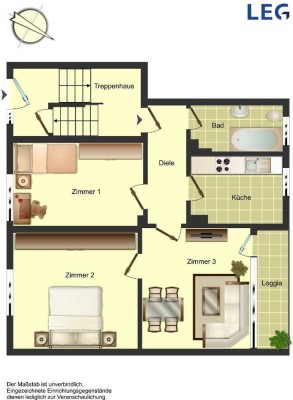 3-Zimmer-Wohnung in Lünen Wethmar