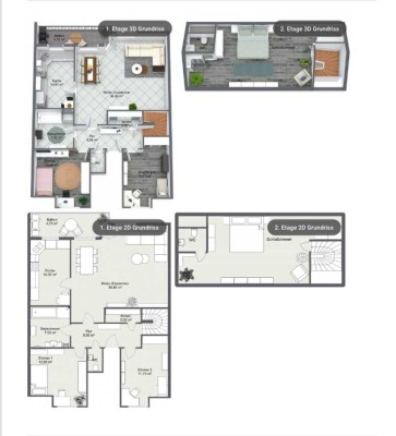 Maisonette-Wohnung mit Blick über die Dächer von Waghäusel-Kirrlach