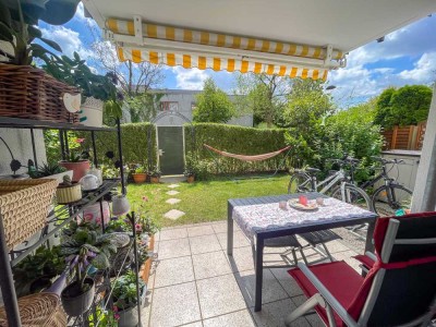 4-Zimmer-Gartenwohnung mit idealer Raumaufteilung & Privatsphäre pur
