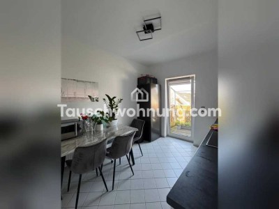 Tauschwohnung: Helle und große Dachgeschosswohnung