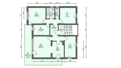 Großzügige 5-Zimmer-Wohnung mit Balkon in 96146 Altendorf
