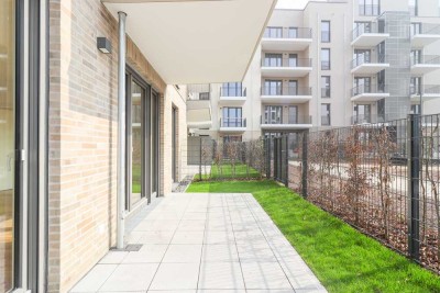 Lichtdurchflutete Erdgeschosswohnung mit sonniger Terrasse *ERSTBEZUG*