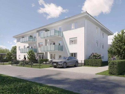 Vermietung 2 Zimmer Neubau Wohnung in Hirschaid