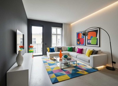 Charmante Altbau - Wohnung mit Südbalkon