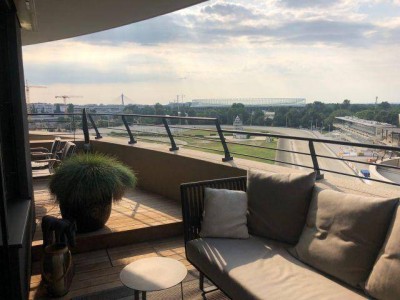 Neubauwohnung mit 35m² Terrasse am Prater 4 Zimmer