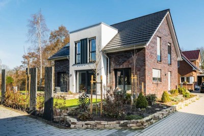Modernes Wohnen trifft ländliche Idylle – Neubau-Einfamilienhaus in Apen