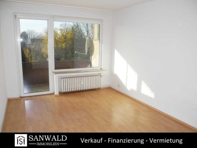 Renovierte 2,5 Zimmer mit Balkon