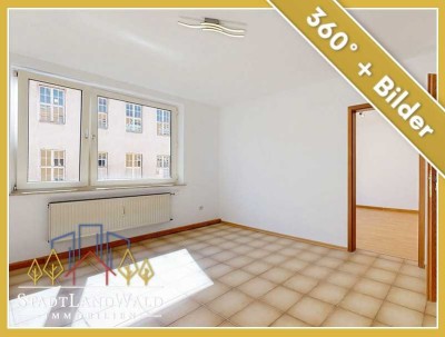 Ruhig wohnen–zentral leben: Renovierte ruhige 3-ZKB Mietwohnung im 2.OG