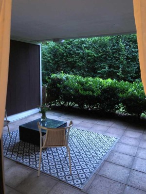 Charmante 1,5-Zimmer-Souterrainwohnung mit Terrasse & Garten in Düsseldorf-Oberkassel