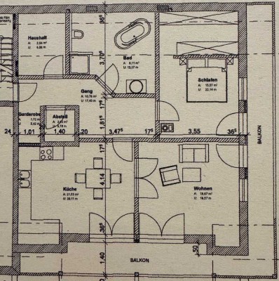 Helle 2-Zimmer Dachgeschosswohnung mit Balkon in Gmund am Tegernsee