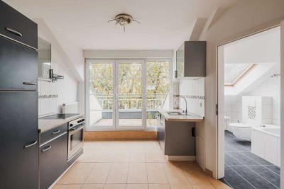 Ruhige Citylage mit Ausblick - Tolle Dachwohnung mit Dachterrasse!