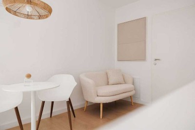 Geschmackvolle 1-Raum-Wohnung mit Balkon und EBK in Luckenwalde