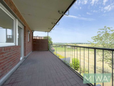 Renovierte Wohnung mit tollen Blick in Welver.