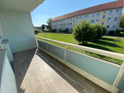 Renovierte 1-Raumwohnung mit großem Balkon!