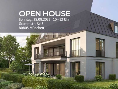 Gesamte Etage - 4,4m Raumhöhe - intime und exklusive Bestwohnlage in München-Schwabing!!