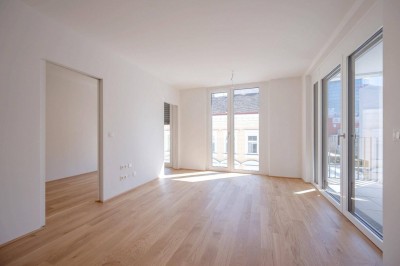 LILIE: südseitiger 2-Zimmer-Wohngenuss mit Loggia &amp; smarter Raumaufteilung