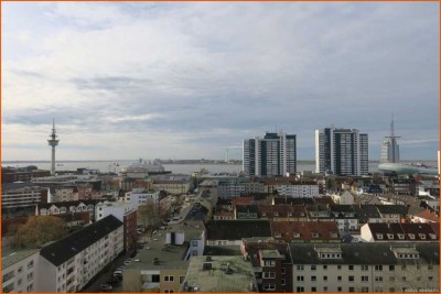 Einraum Penthouse in der zwölften Etage mit Top-Ausblick