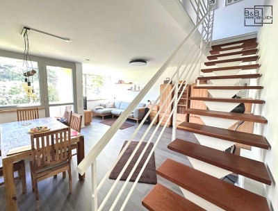 B&B Immobilien: Traumhafte 4-Zimmer-Wohnung mit Balkon in ruhiger Stadtlage