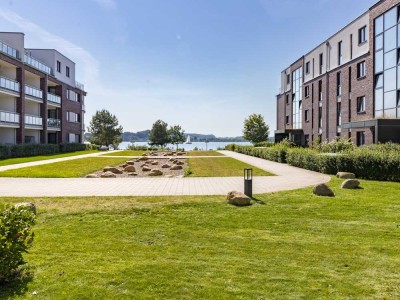 Moderne Terrassenwohnung mit Wasserblick in Schleswig