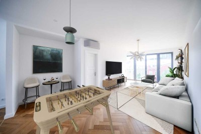 Exklusive Dachgeschoss-Maisonette-Wohnung mit Aufzug & Dachterrasse im Herzen von Berlin-Kreuzberg