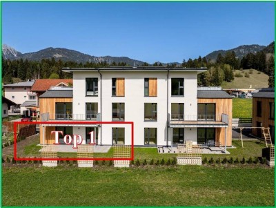 "Erstbezug nach Fertigstellung" - 3 Zi.-Gartenwohnung direkt am Sportplatz in Reutte zu vermieten (Top 1)