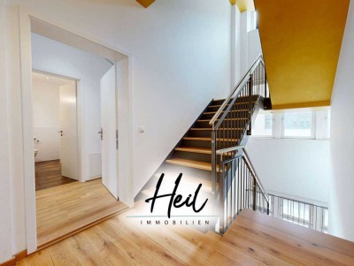 Stilvolle Innenstadtwohnung mit Balkon, Parkett & Fußbodenheizung