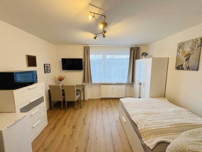 Modernes, voll Möbliertes 1-Zimmer-Apartment in Düsseldorf Düsseltal