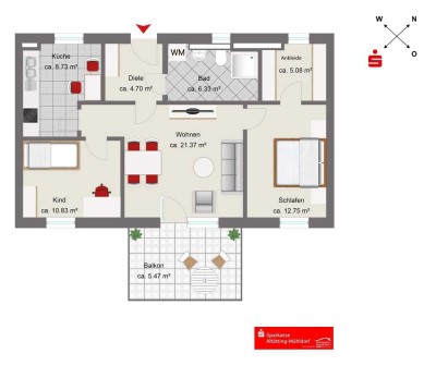 Neubau-Wohnung in Burghausen