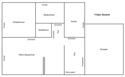 Großzügige 112 m² Wohnung in Lindenfels