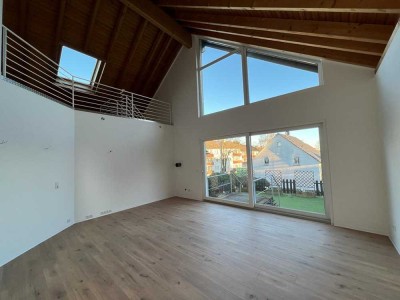 Provisionsfrei - direkt vom Eigentümer - Haus mit 173 qm Galerie-Wohnung + Dachterrasse + 140 qm EG