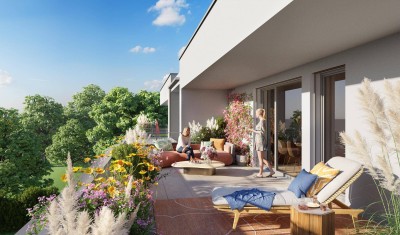 PENTHOUSE Exklusiv, große Dachterrasse- Mariatrost Bestlage! ERSTBEZUG!