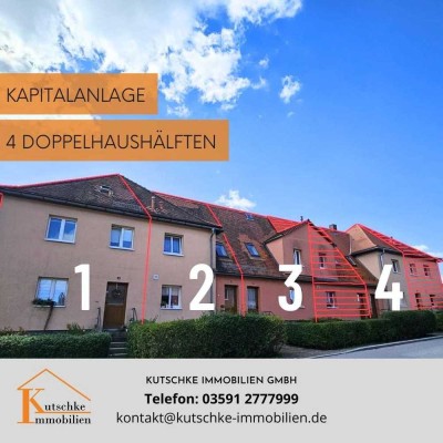 4x Kapitalanlage!!  VERKAUF von vier Doppelhaushälften in Sohland bei Bautzen