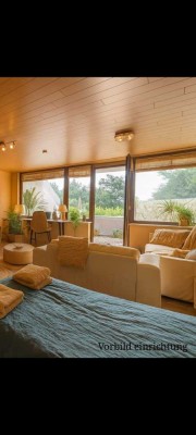 Freundliche 1-Zimmer-EG-Wohnung mit Balkon und Einbauküche in Nideggen