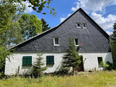 Idyllisches gelegenes Landhaus mit viel Platz * ruhige und grüne Lage im Osterzgebirge