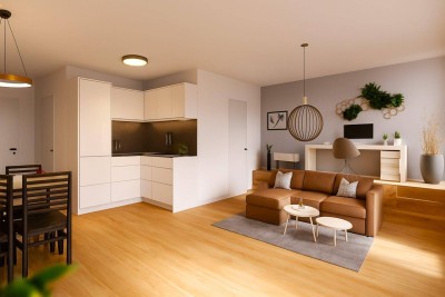 Kurz vor Fertigstellung - PROVISIONSFREI - City-Apartment - 2 Zimmer möglich - ca. 45m² WFL - hochwertige Ausstattung - Neubauprojekt