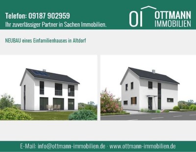 NEUBAU eines modernen Einfamilienhauses in Altdorf