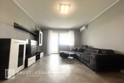 Hoch hinaus mit Stil – Möblierte 4,5-Zimmer-Wohnung mit Balkon & Fernblick in Mainaschaff
