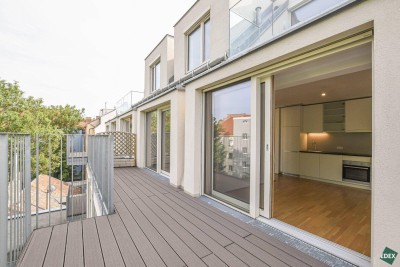 Sandleiten 64 | Traumhafte 2-Zimmer-Wohnung mit zwei Terrassen