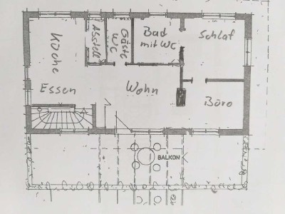 DG-Wohnung, loftartig, lichtdurchflutet, klimatisiert, große Terrasse, traumhafter Ausblick, EBK