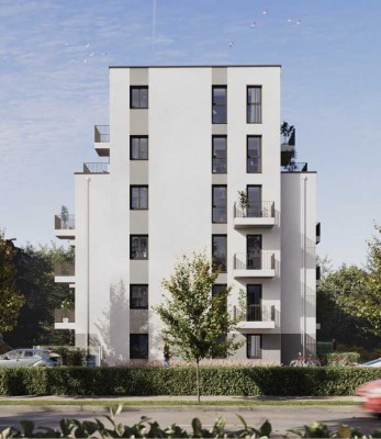Neubau! Exklusive 1-Raum-EG-Wohnung mit gehobener Innenausstattung in Berlin Neu-Hohenschönhausen
