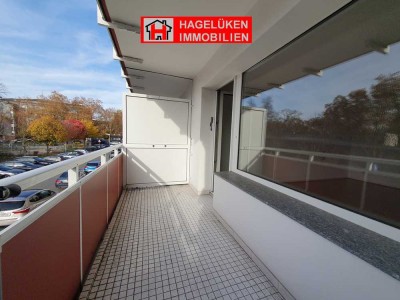 Ruhe gesucht? Hübsche, renov. 3,5 R.-Whg. (1. OG, Balkon, gepfl. Haus, nahe Allee-Center)