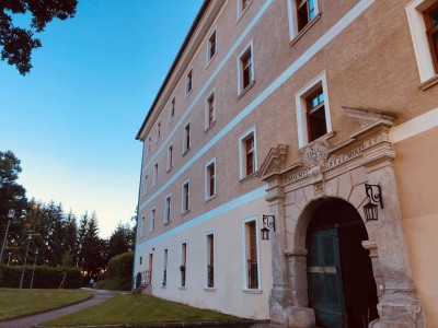 Geräumige 3-Zimmer Altbauwohnung mit Garten und Parkplatz im Schloss Herberstorf in Allerheiligen bei Wildon