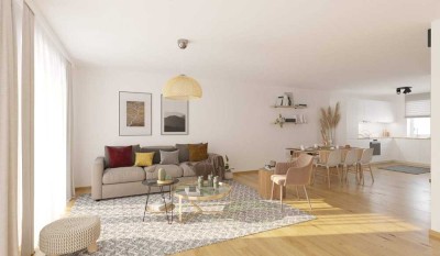 Ihr neues Zuhause mit sonniger Terrasse und großem Studio