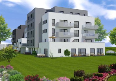 2-Zimmer-Wohnung mit Balkon und TG-Platz / Neubau / Erstbezug