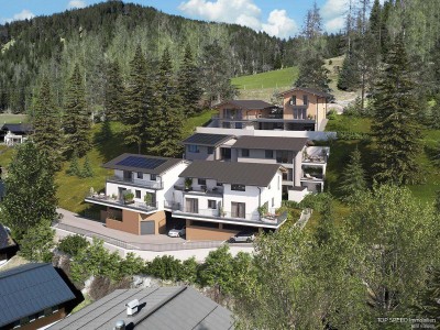 Entzückende 2-Zimmerwohnung mit Terrasse, Garten und herrlicher Aussicht in St. Martin im Tennengebirge