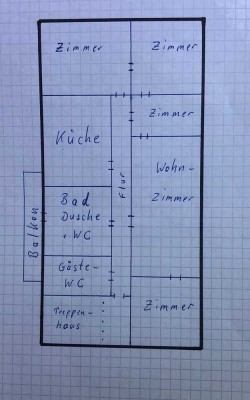 Helle 5-Zimmer Wohnung mit Balkon in Annweiler am Trifels